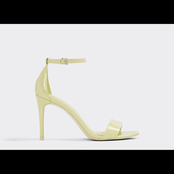 NEW ALDO Light Green Ankle Strap Cally Sandals size 7.5 - Picture 4 of 8